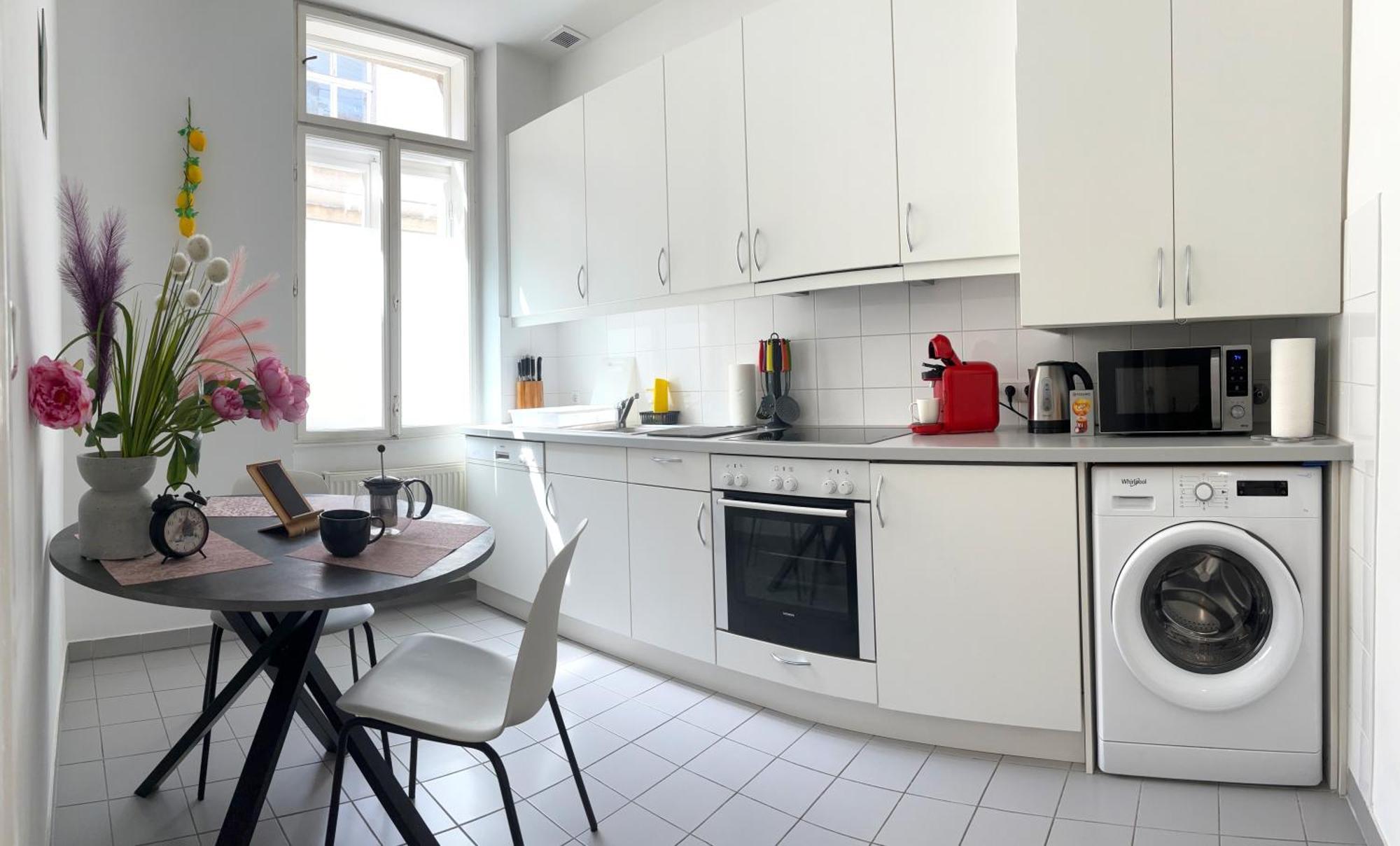 Central Mariahilfer Apartment 5 Min To The Schoenbrunn Palace And City Shopping Center Wina Bagian luar foto